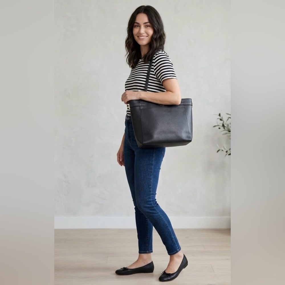 Kate Spade New York Black Staci Large Laptop Tote